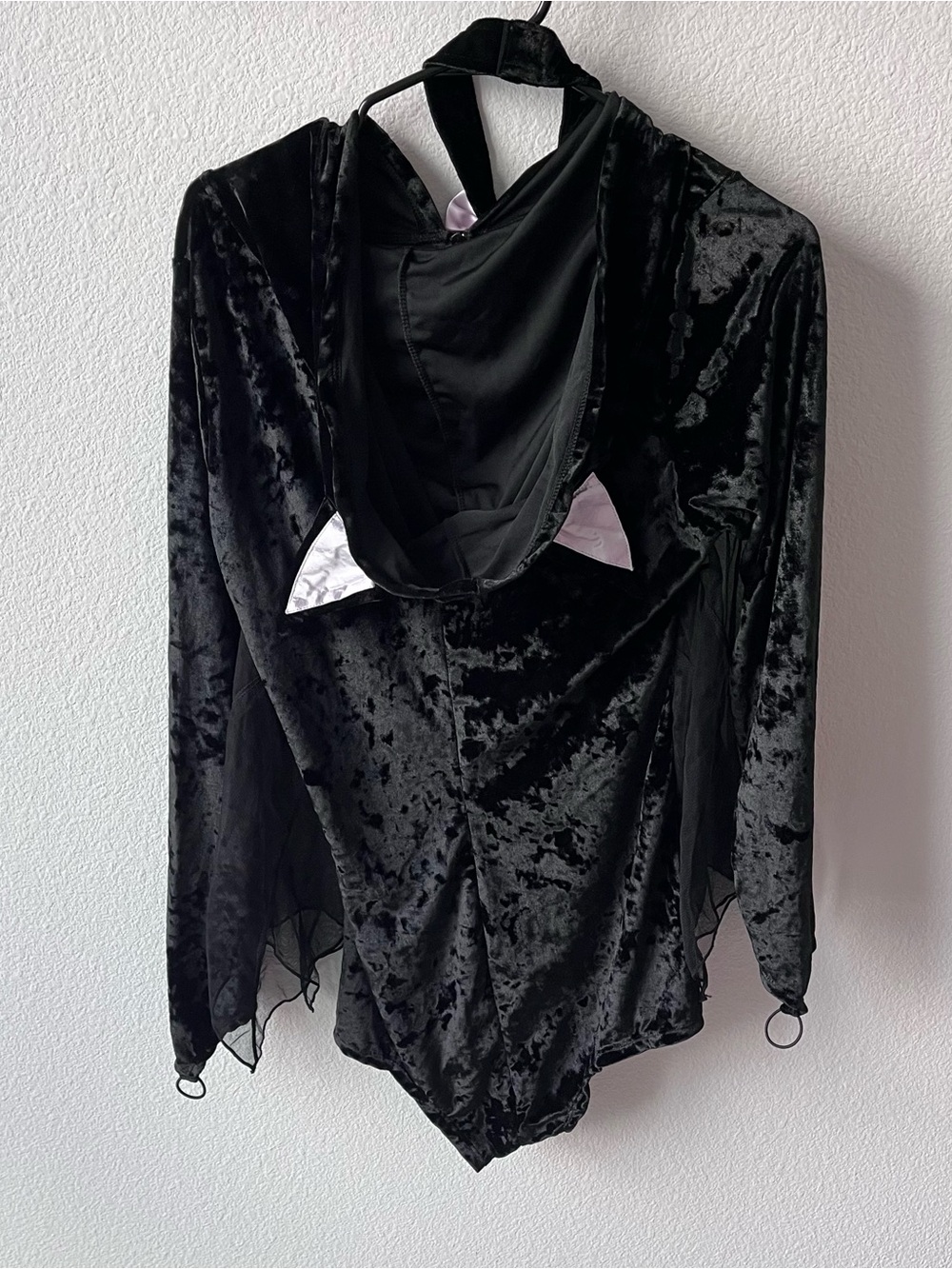 BAT BADDIE BODYSUIT COSTUME, black Halloween, TRICKZ N' TREATZ, Dolls Kill